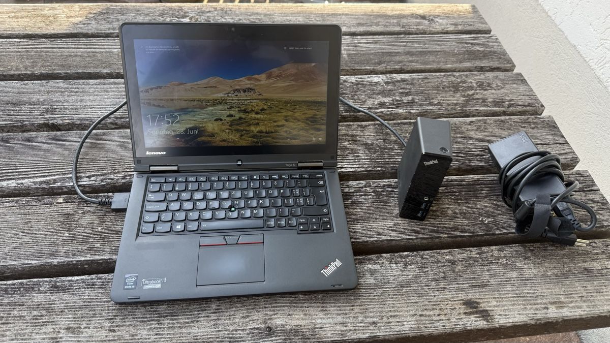 Lenovo Notebook: Lenovo Thinkpad Tablet/Laptop mit Dockingstation und Stift – Usato da Rehetobel venduto da ZM81