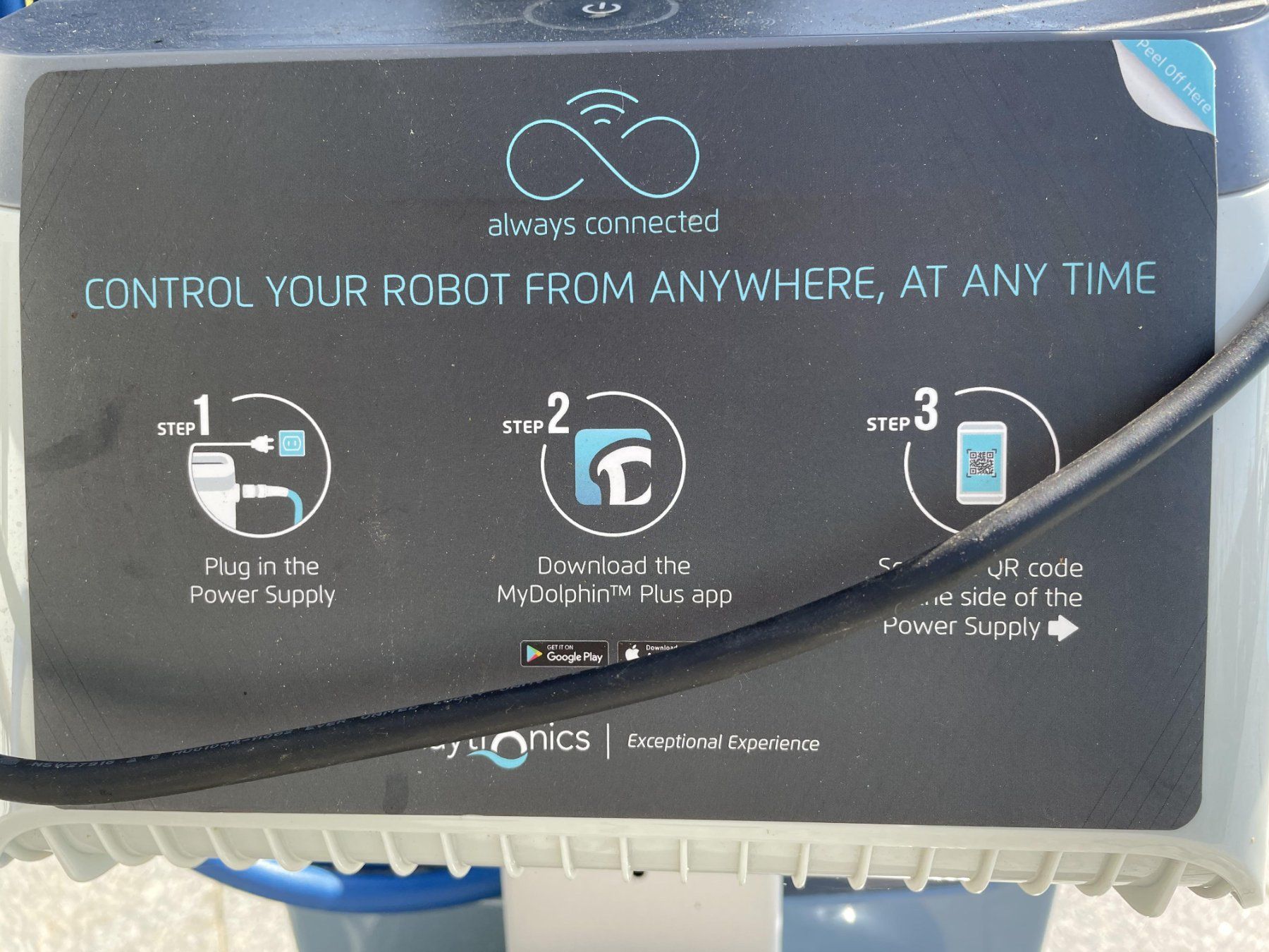 Accessori per Piscine: Poolroboter Dolphin Maytronics M700 mit Wagen – Usato da Therwil venduto da Oceanblue2019 1