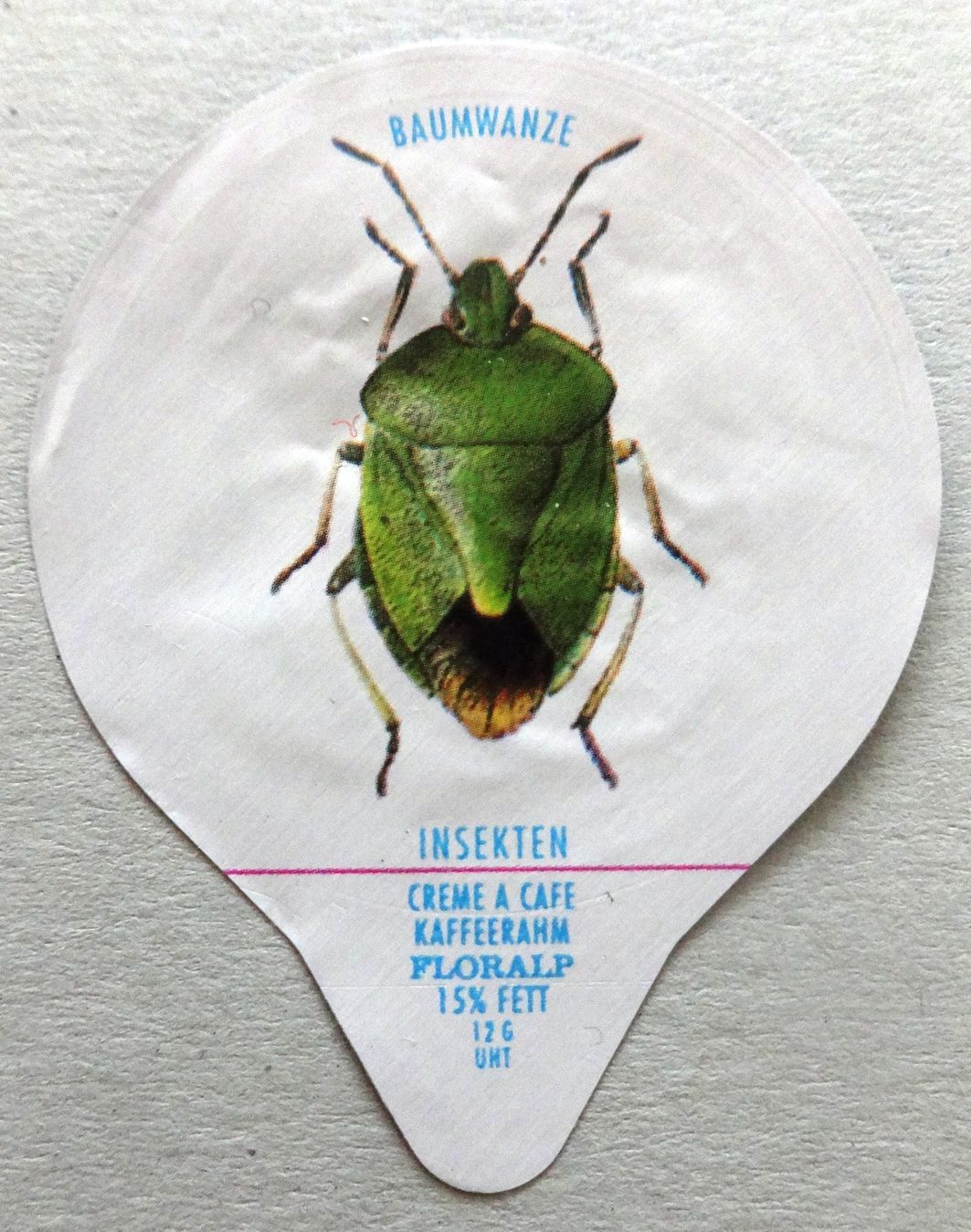 Floralp Coperchi dei cremini per caffè: Série 775 - Insectes  (30) – Usato da Fétigny venduto da cha_cz69