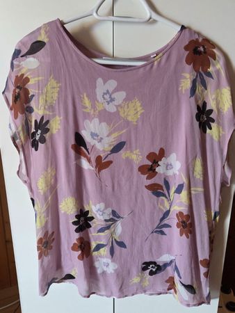 BONITA Damen Bluse Rosa Floral Grösse 42