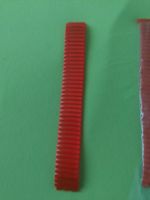 Armband rot Stretchmetall neu ungebraucht