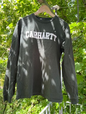 Carhartt Langarmshirt Grösse M - Dunkelgrün
