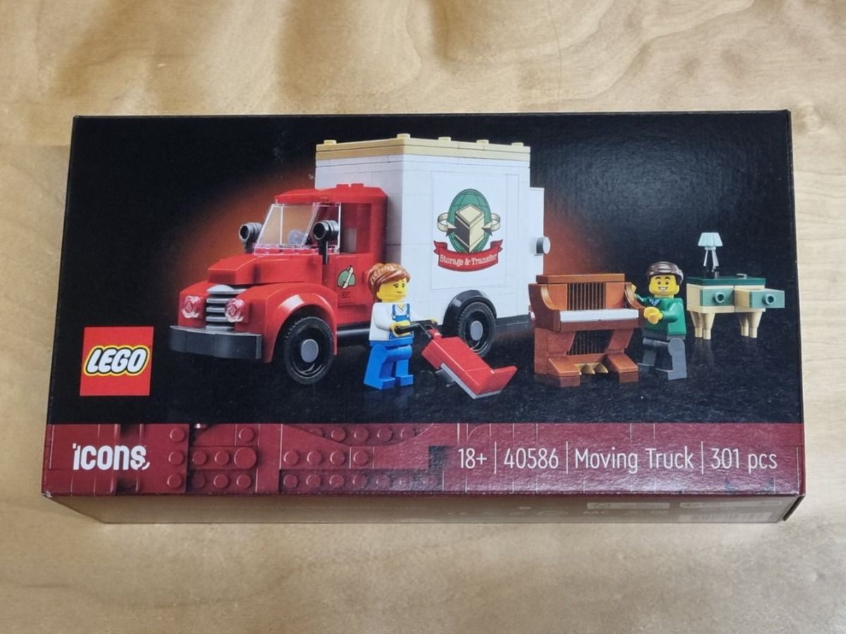 Lego Kit di costruzioni: LEGO icons 40586 Moving Truck – Nuovo e nell'imballaggio originale da Basadingen venduto da NekoBricks 1