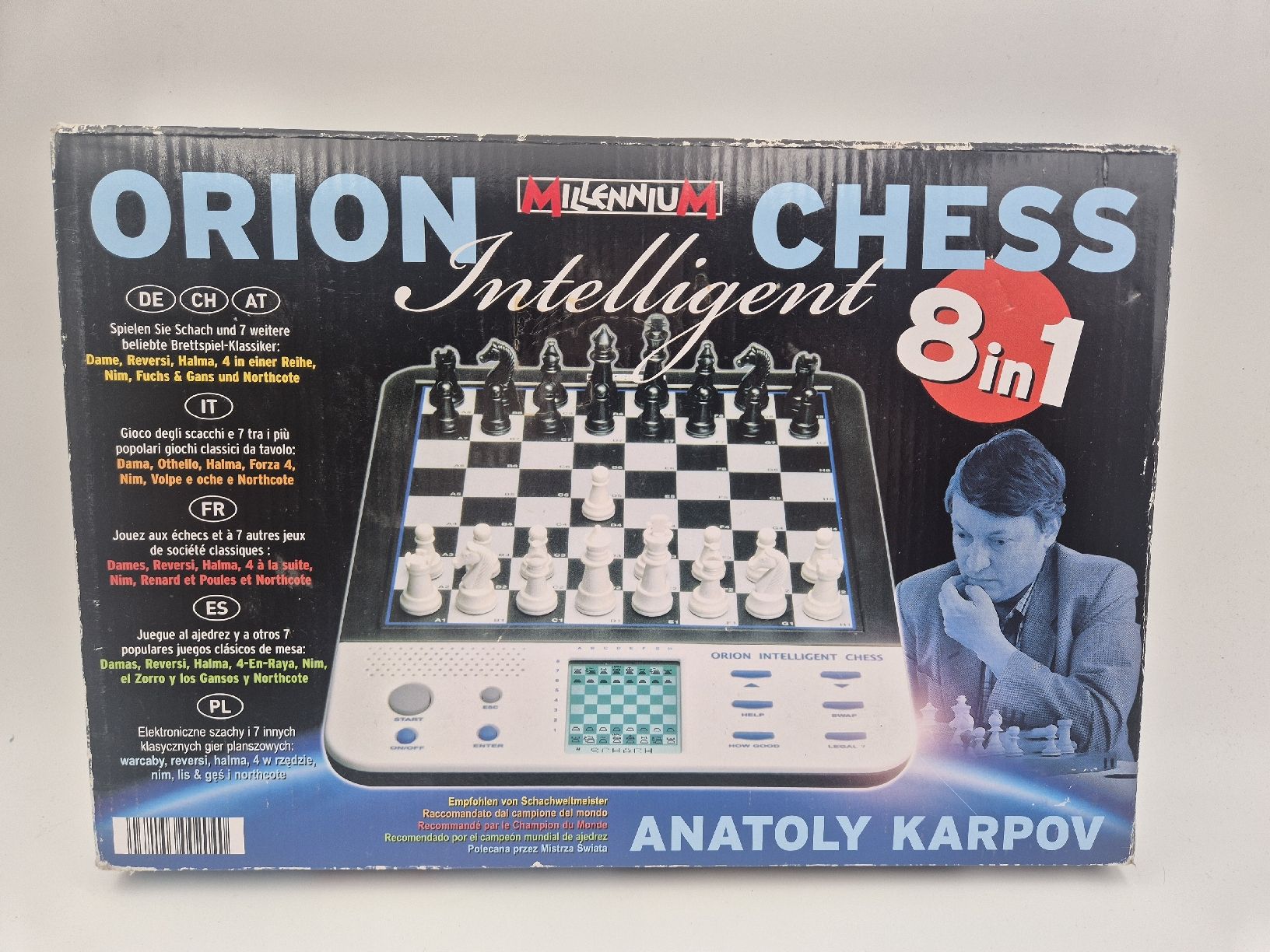 Spiele: Orion Schach-Computer 8in1 – Neu (gemäss Beschreibung) aus Ettiswil von beekeper13