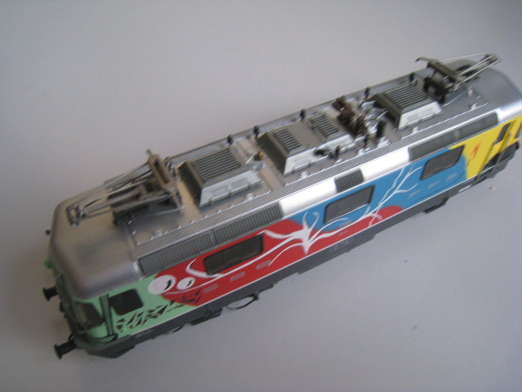 Hag Modellini di ferrovie: Hag, SBB Re 4/4 II 1118, " Bourret "Analog,  269 – Usato da Buchs ZH venduto da swiss-train 4