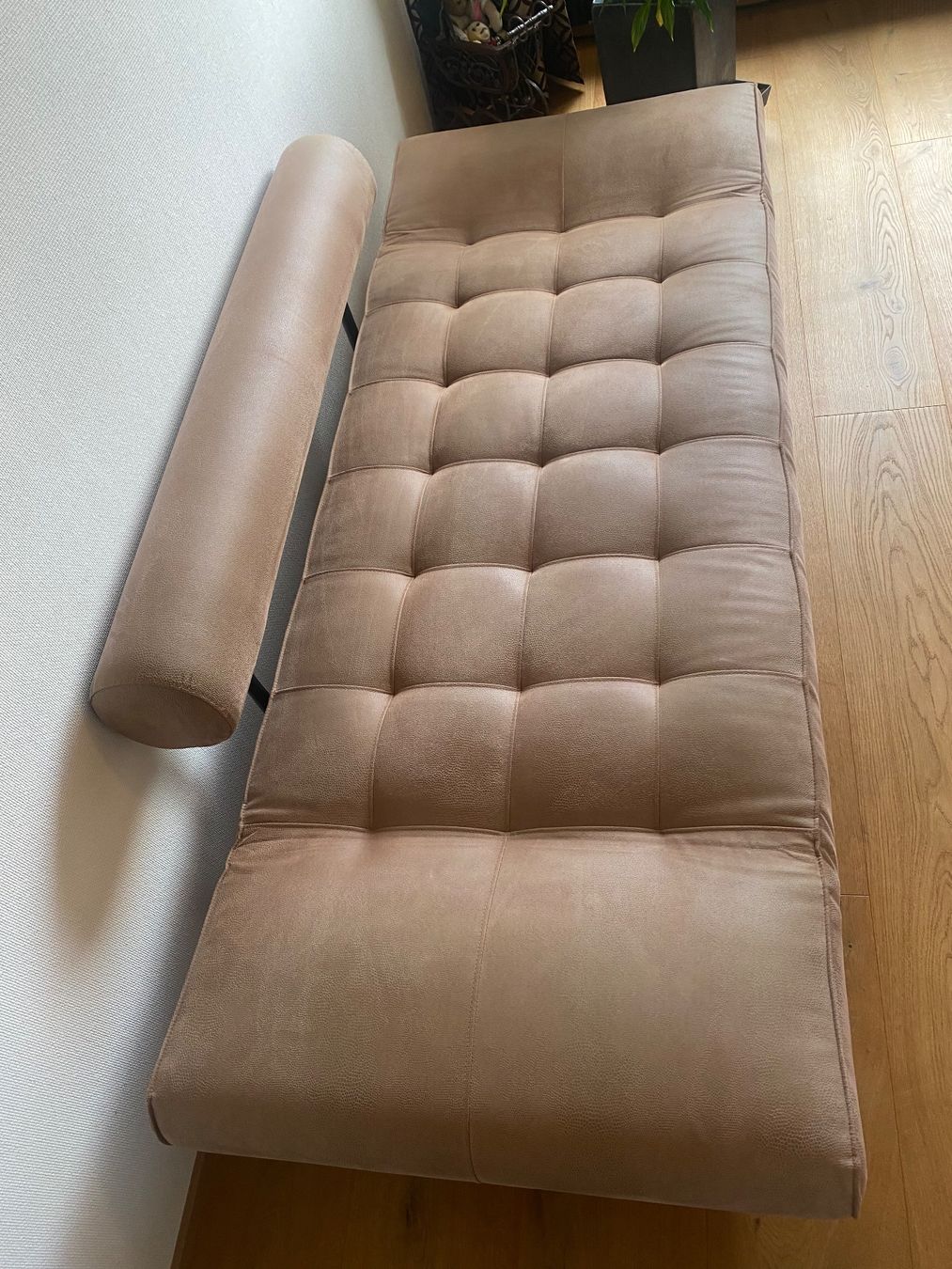 Divani: Schlafsofa Similileder beige Design Dänemark / Canapé-lit – Usato da Gümligen venduto da Xochitl 2