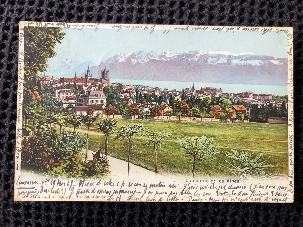 Cartoline postali: Ansichtskarte Lausanne – Usato da Näfels venduto da fritzjk