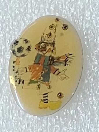 FC Basel Placchette & Badge: FC BASEL 1893 - JOGGELI PIN MIT PINVERSCHLUSS – Usato da Basel venduto da lagavulin02