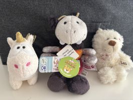Lot 5 3x plushies new