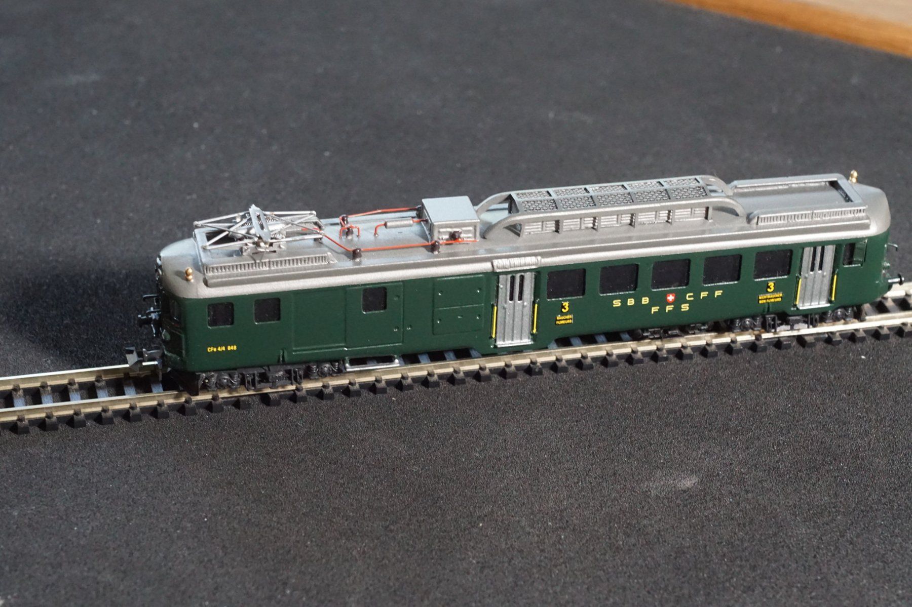 Wabu Modellini di ferrovie: WABU SBB CFe 4/4 Nr. 848 Spur N – Usato da Gränichen venduto da iknow 4