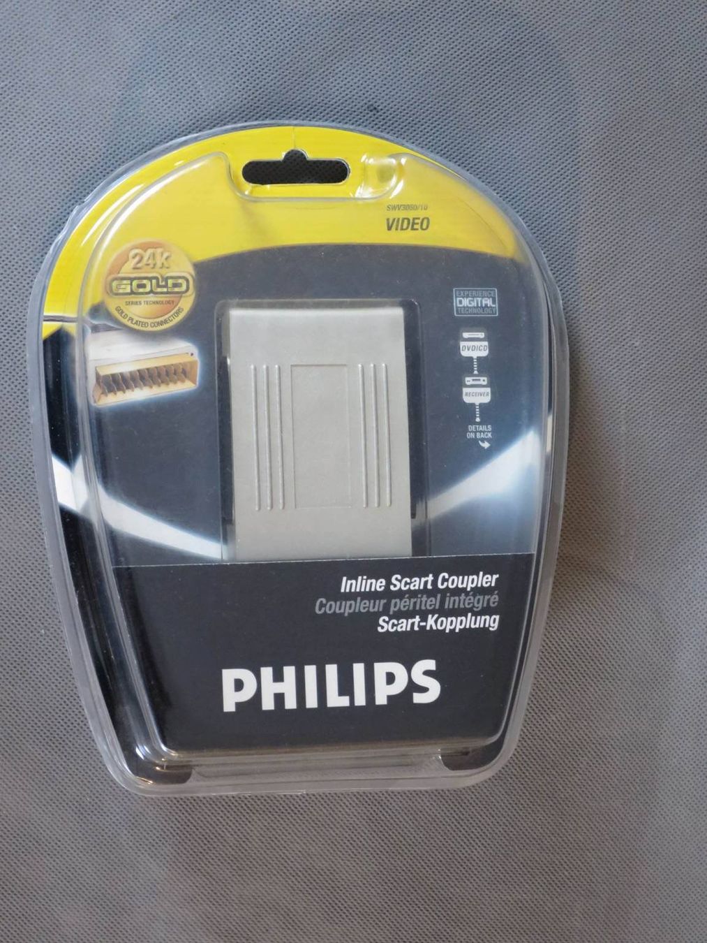 Unità & Adattatore: Philips In-line scart connector SWV3050/10 – Nuovo e nell'imballaggio originale da Zürich venduto da 1.Simon