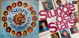2 Schallplatten Stars gratulieren und Stunde der Stars