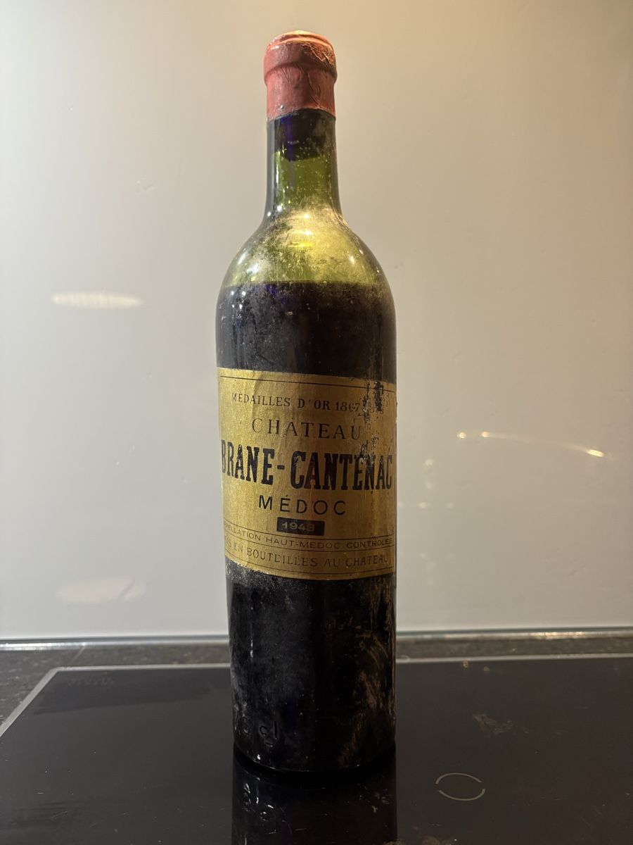 Vino: Ch. Brane Cantenac 1943 – Usato da Winterthur venduto da 3stars