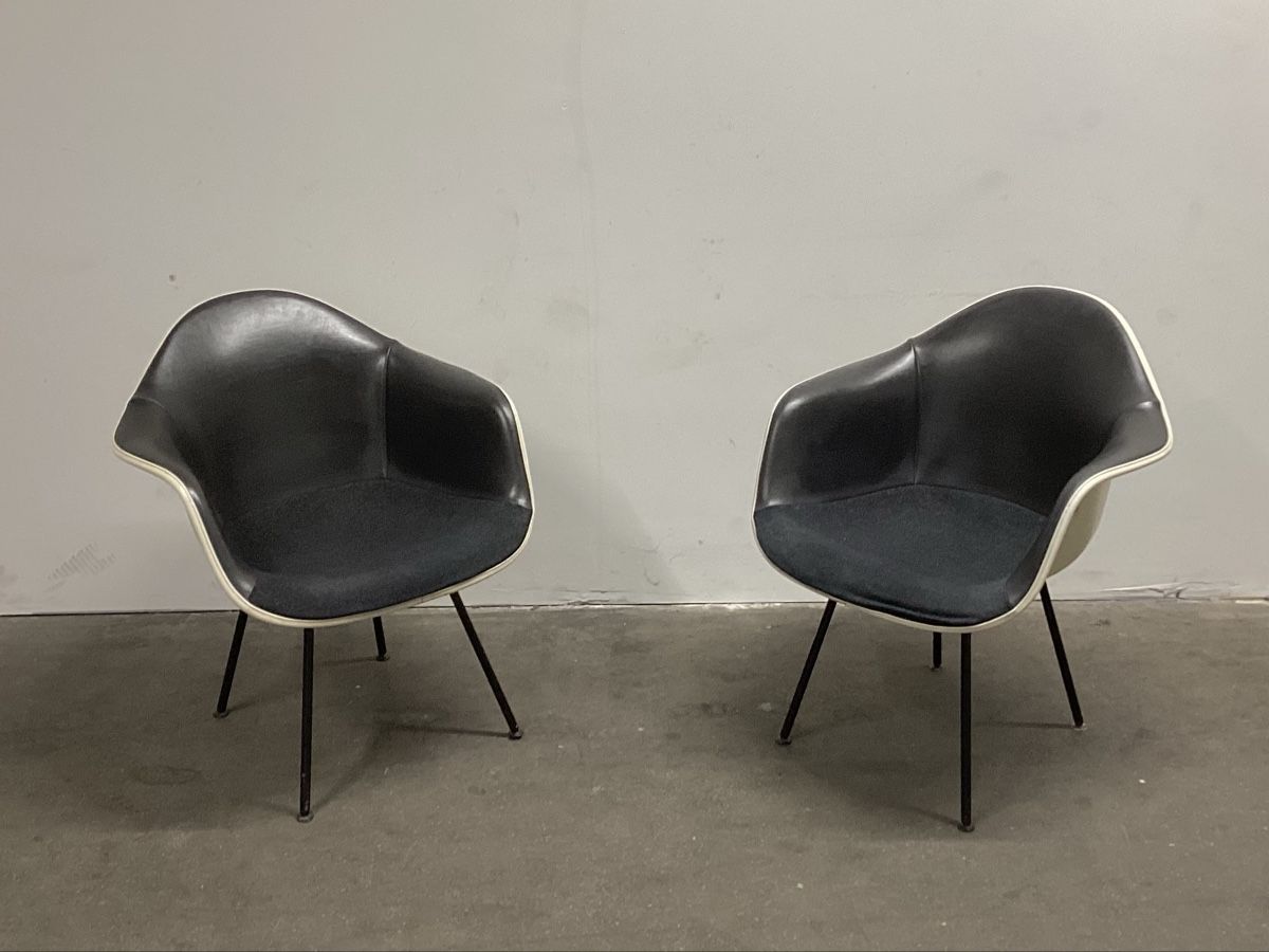 Eames Poltrone: Shell H-Base Armlehnsessel: Charles und Ray Eames – Usato da Burgdorf venduto da swintila 6