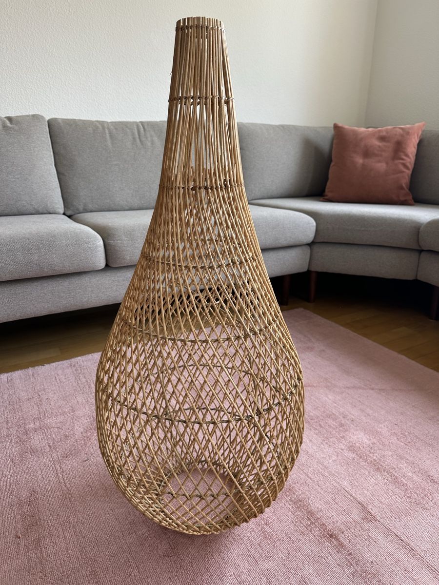 Paralumi: Neuer Rattan Design Lampenschirm – Nuovo e nell'imballaggio originale da Forch venduto da AUBE_ZH 1