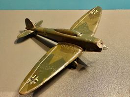 Blechspielzeug Lehmann HEINKEL He70 Kampfflugz. 1930er Jahre
