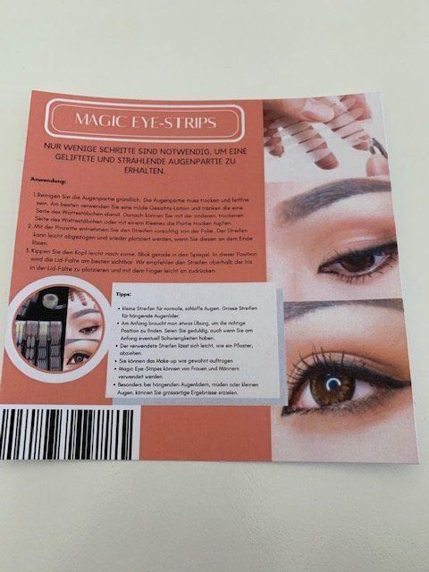 Altro in Cosmetici & Cura: Magic Eye Stripe-Schlupflider kaschieren – Usato da Nussbaumen AG venduto da priz