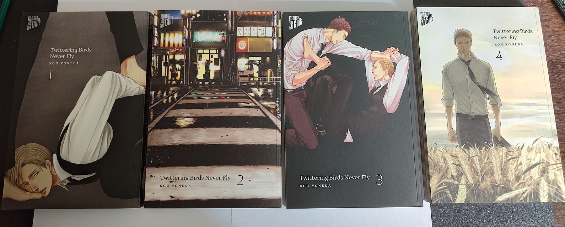 Fumetti: Manga Twittering Birds Never Fly 1-4 – Nuovo (secondo la descrizione) da Näfels venduto da mutmut99 1