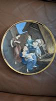 Großer Zierteller Royal Porselen Familienszene, ca. 29/30cm
