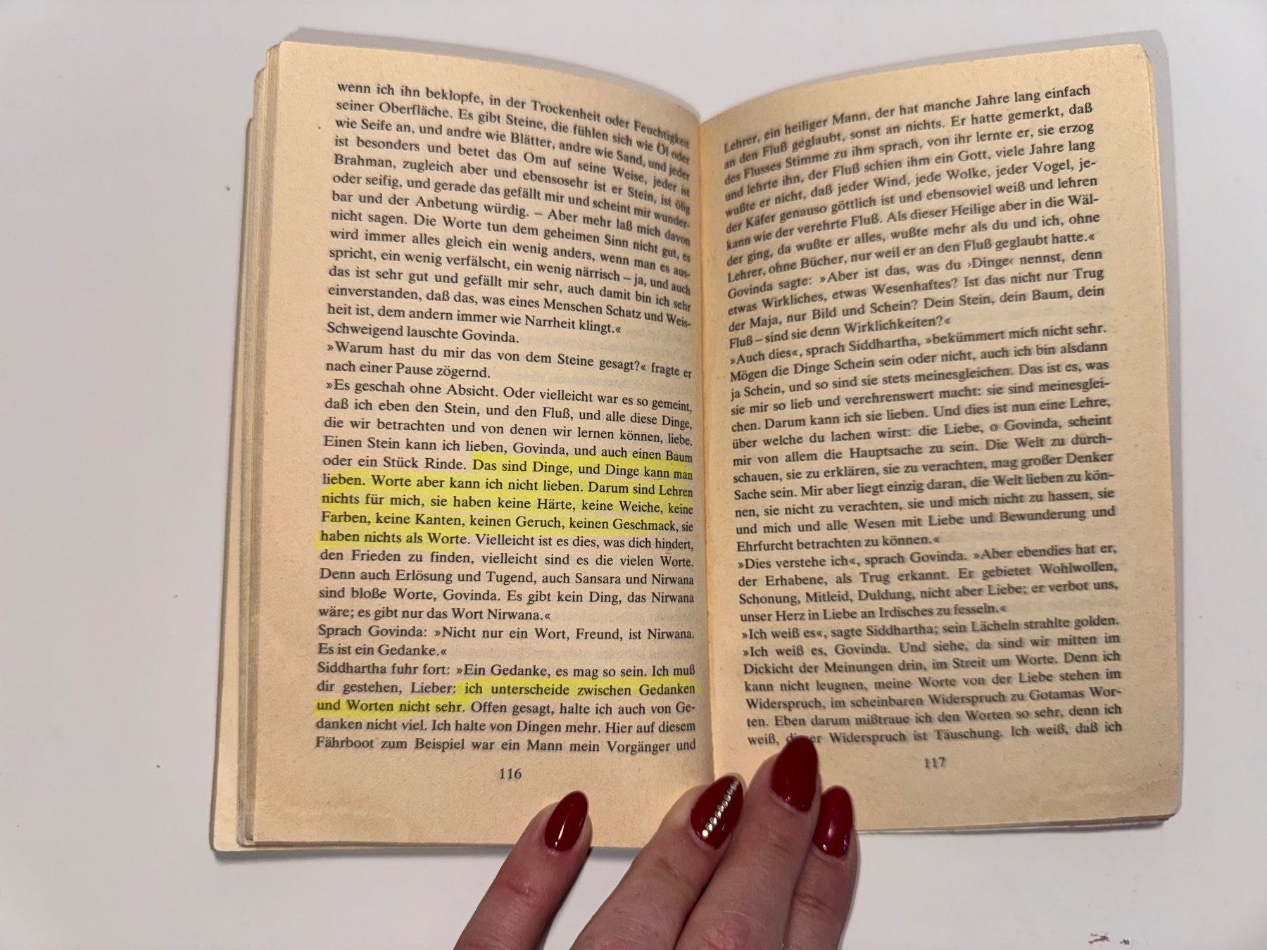 Libri: BUCH: Hermann Hesse, Siddhartha – Usato da Grosswangen venduto da Second_hand_paradise 8