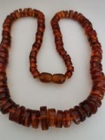 wundervolle  RONDELLEN  BERNSTEINKETTE UND ARMBAND