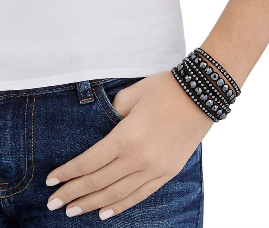 Bracciali & Braccialetti: Swarovski Armband - Slack Black Dot Brackelet – Usato da Vaduz venduto da mrworldwide07 1