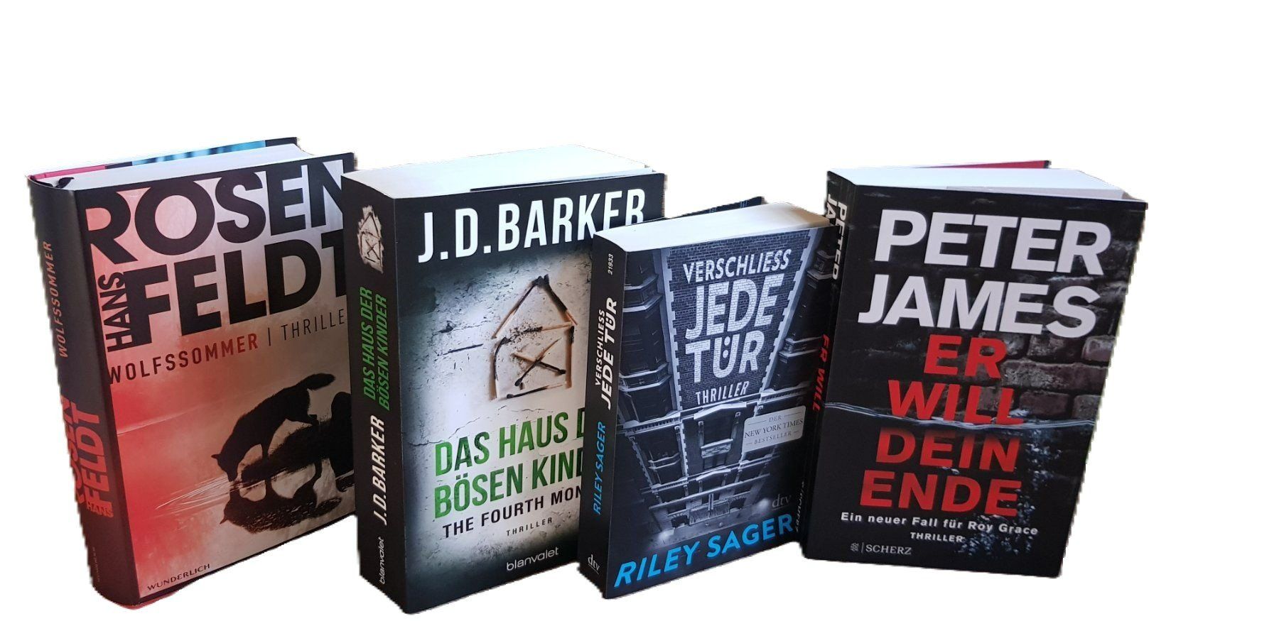 Bücher: 4 tolle Krimis – Gebraucht aus Wettingen von Mahariko