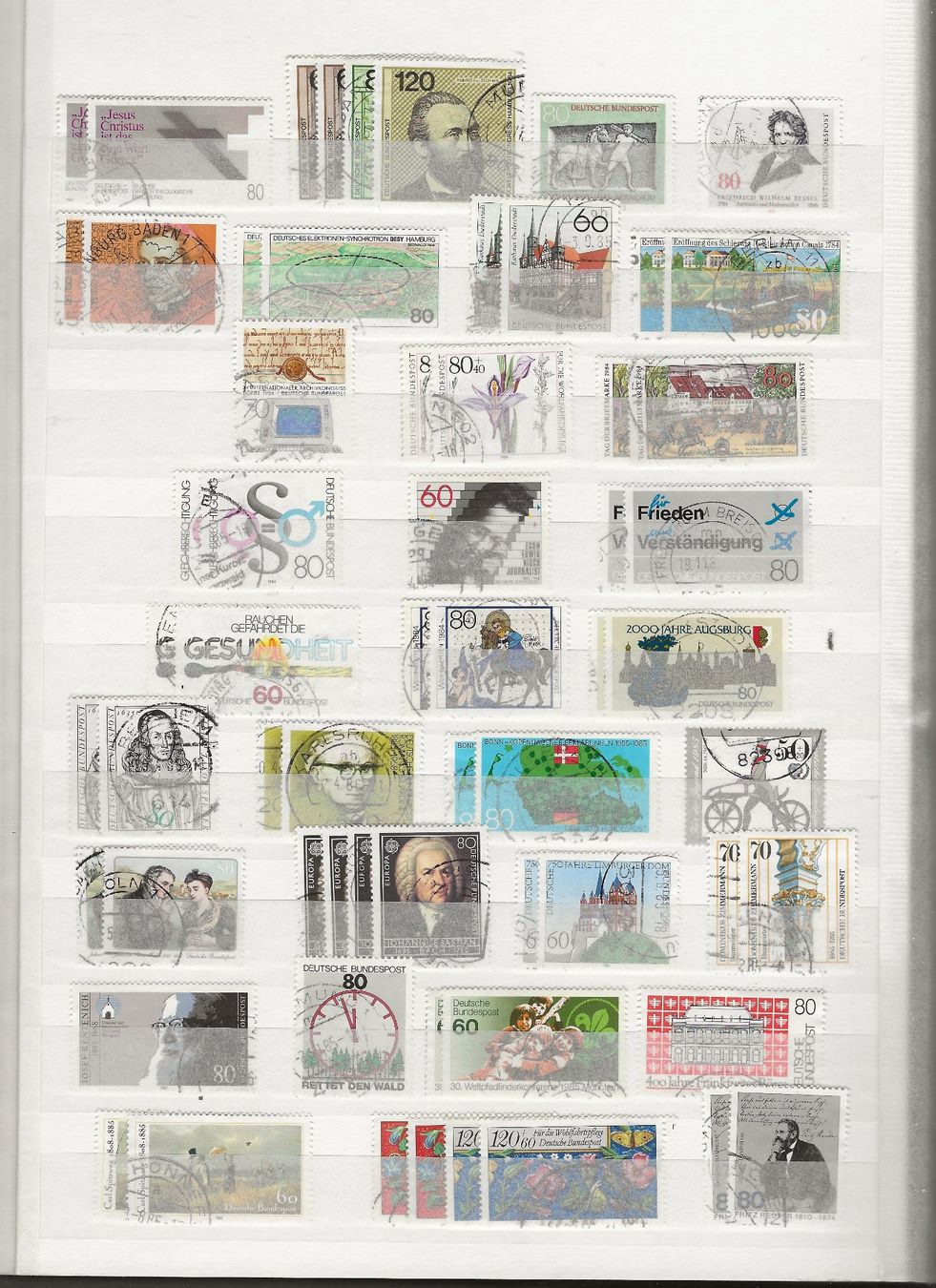 Tous les timbres: Marken Deutschland BRD gestempelt – D'occasion à Au ZH par xelagreb01 7