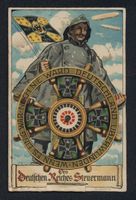 Mechanische-AK Kaiser Wilhelm II. als St