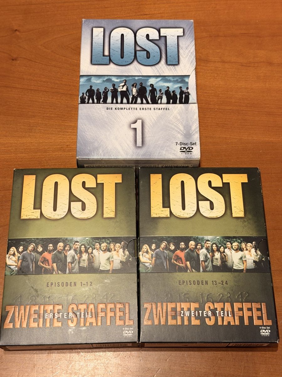 Tutti i DVDs: Serie Lost DVD Staffel 1+2 – Nuovo (secondo la descrizione) da Frutigen venduto da leonie.2000