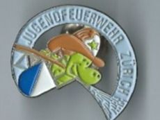 Plaketten & Abzeichen: Jugendfeuerwehr Zürich Pin – Gebraucht aus Zürich von t24_de