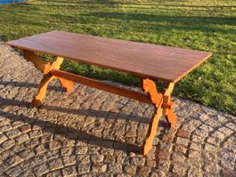 Tisch Scherentisch aus Tannenholz  Jahrgang ca. 1880