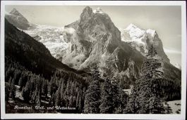 ROSENLAUI Well- und Wetterhorn - Stempel Kurhaus H. Brog