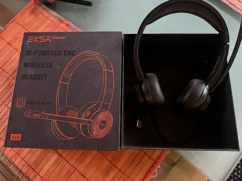 Cuffie: Eksa H16 Computer On Ear Headset Bluetooth® Schwarz – Usato da Kreuzlingen venduto da wasserprofi2009 1