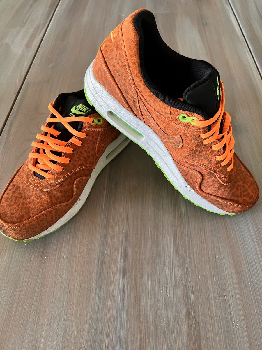 Scarpe da uomo: Nike Air Max 1 Leopard Orange – Usato da Flumenthal venduto da 19Frei.Wild93