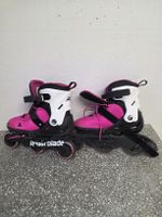Pattini a rotelle Rollerblade usati, colore rosa 
