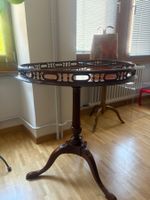 Guéridon style Chippendale - Table Tripode en Acajou
