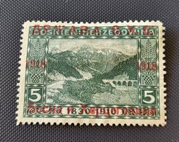 Bosnien, Königreich der Serben, Kroaten & Slowenen 1918