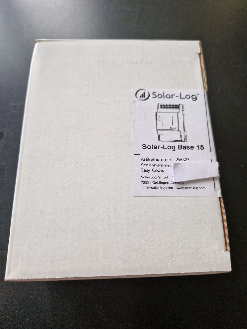 Misurare: Solar-Log Base 15 – Nuovo e nell'imballaggio originale da Colombier NE venduto da videstock 1