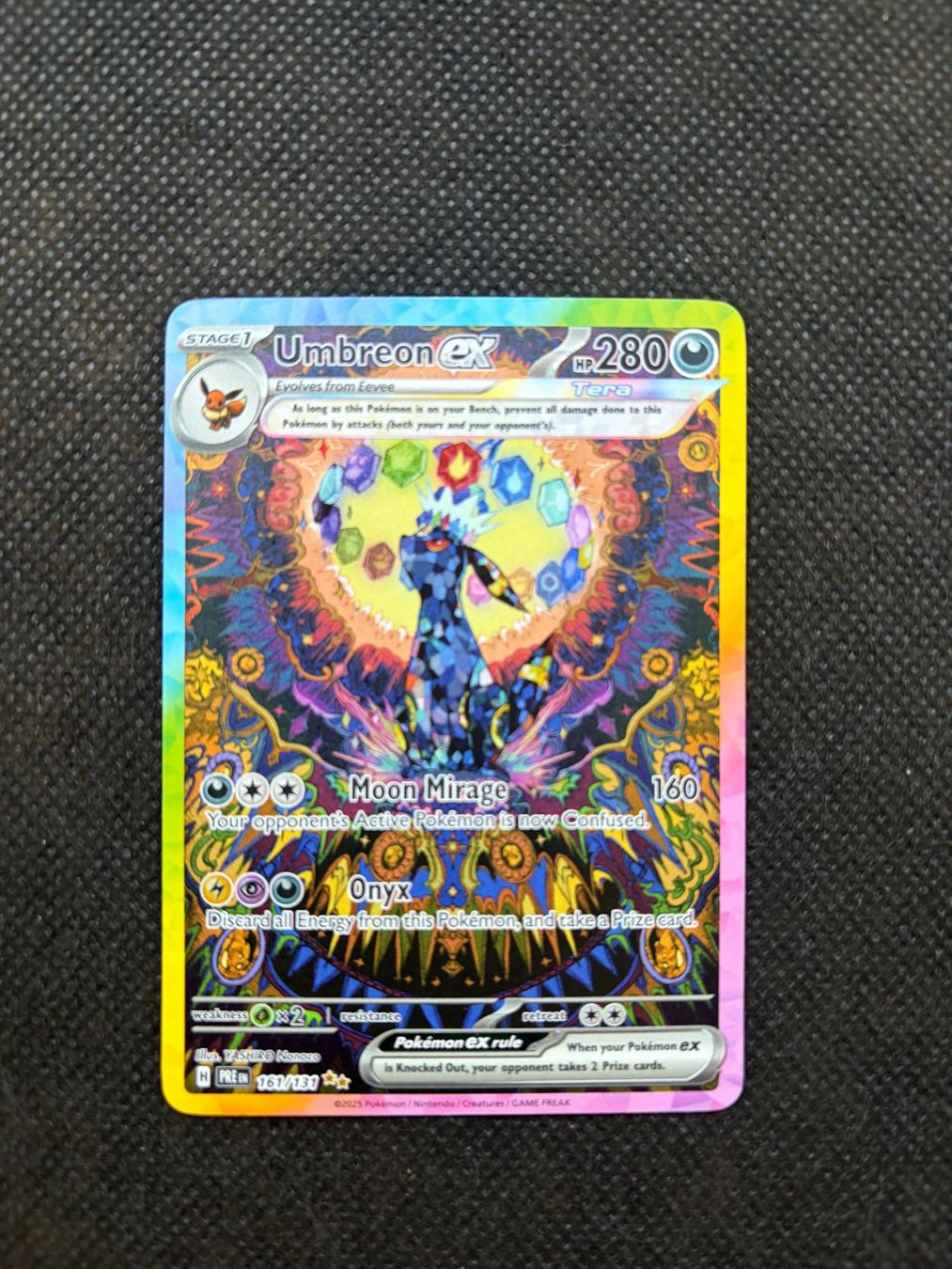 Pokémon Carte collezionabili: Umbreon EX 161/131 | Prismatic Evolutions | EN – Nuovo e nell'imballaggio originale da Küsnacht ZH venduto da Martyn2932 2
