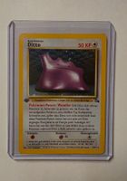Pokémon Ditto 3/62 Holo 1. Edition Fossil Deutsch – Vintage