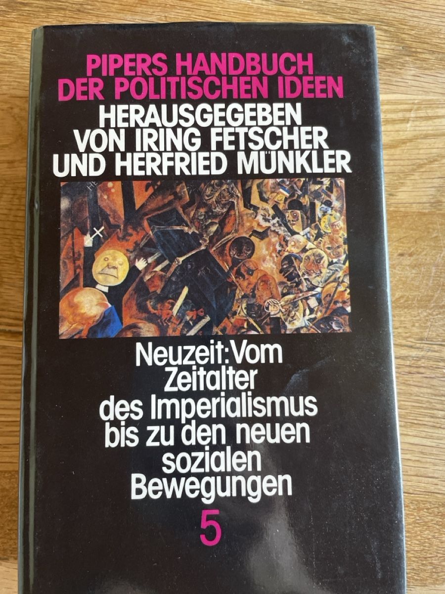 Libri: Pipers Handbuch der politischen Ideen 5 Volume Set – Usato da Freidorf TG venduto da ibipatria 9