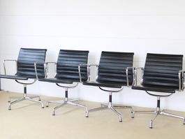 Vitra Eames Aluminium Chair EA 108 | Schwarz