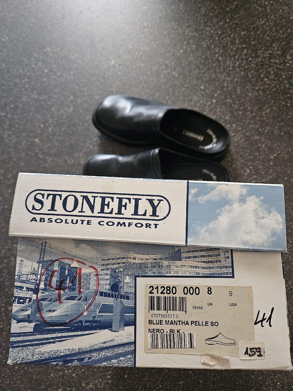Chaussures hommes: Leder Clogs STONEFLY Grösse 41 unbenutzt  – Neuf (Voir description) à Anwil par tamoos 8