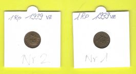 1Rp 1939 u.E.Qualität ss+ bzw fast vz/nur 10'000 Auflage/rar