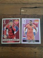 zwei Panini Extra Sticker WM 2026 und WM 2022