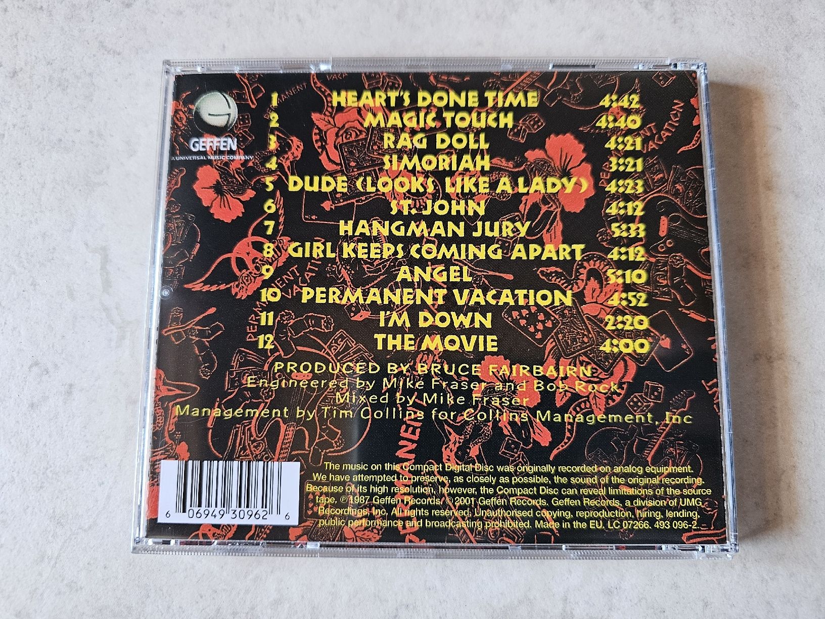 CD: Aerosmith  -  Permanent Vacation – Usato da Schneisingen venduto da backstore24 1