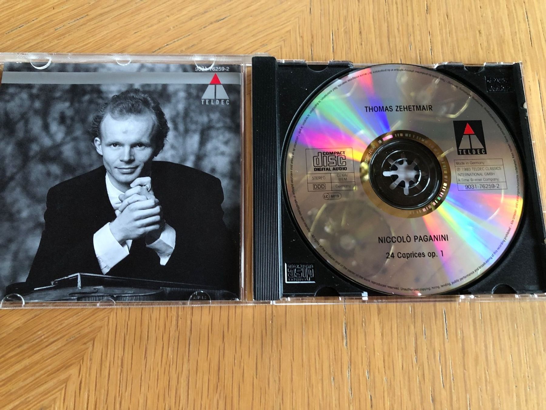 CDs: Paganini: 24 Caprices, Zehetmair, CD, Klassik 👍 – Gebraucht aus Schübelbach von Dolly990_2 1