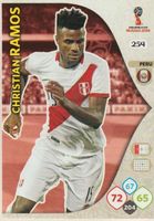 FIFA WORLD CUP RUSSIA 2018 Adrenalyn XL 254 RAMOS PERU