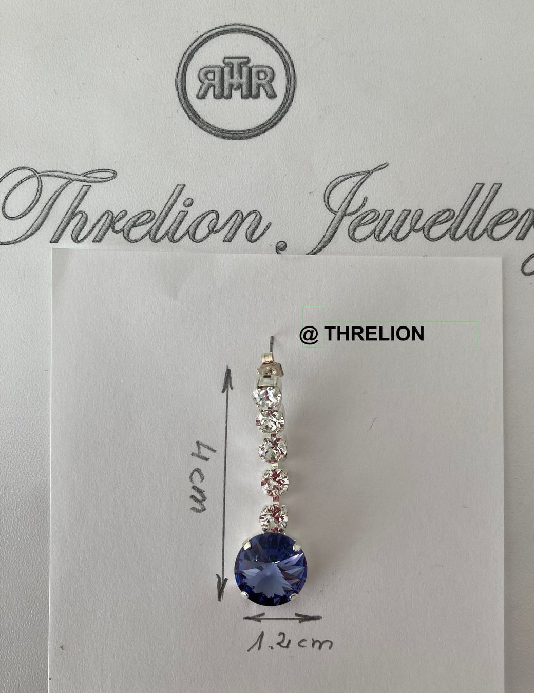 Orecchini pendenti & Orecchini a lobo: Threlion  Drop Ohrstecker Ohrringe – Nuovo e nell'imballaggio originale da Riehen venduto da Threlion 1